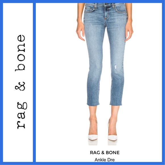 rag & bone Denim - 🌸👖✨2XHP✨NWT RAG & BONE ANKLE DRE IN ALPHABILLE